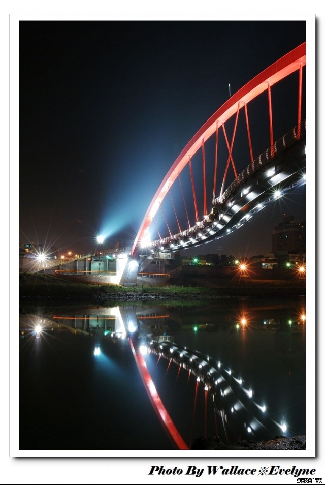 夜拍再一發~台北彩虹橋!D80+KIT18-135之旅