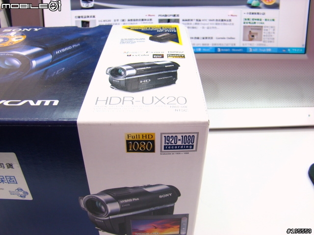 神奇的多重儲存! SONY高畫質攝影機 HDR-UX20