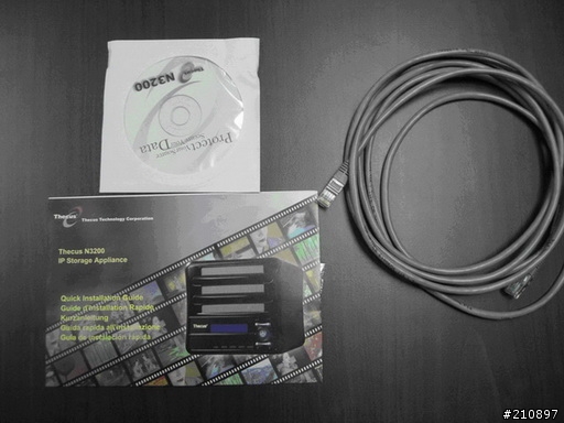 Thecus N3200 NAS Server入手