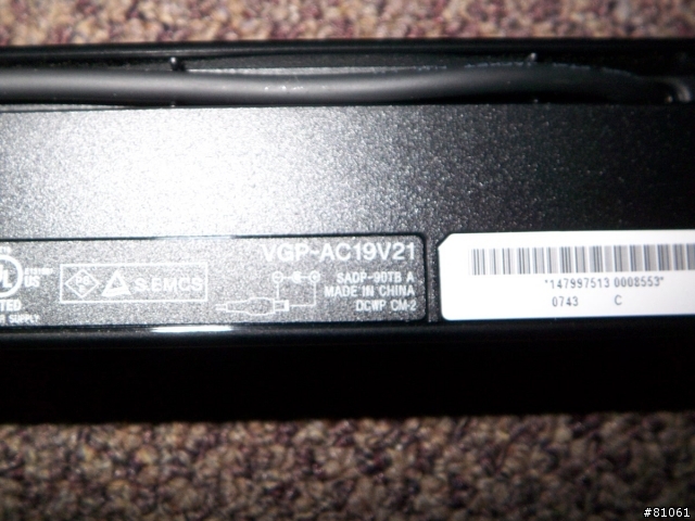 分享 VGP-AC19V21 變壓器