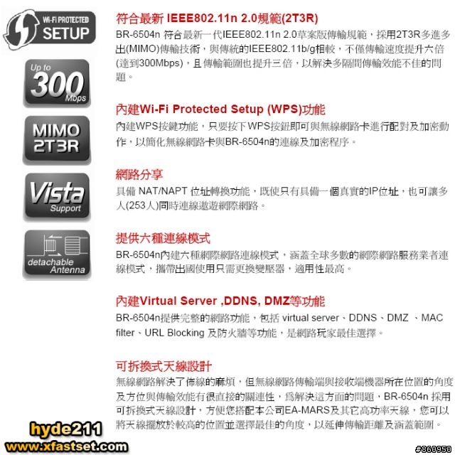 三根尾巴一定強!! EDIMAX BR-6504n 11n 無線網路寬頻分享器