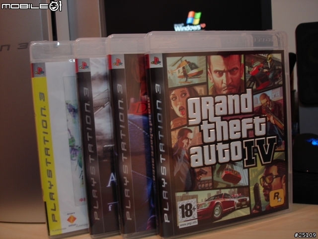 爽度很高的開箱分享~PS3 40G 緞布銀 + GTA4 開箱