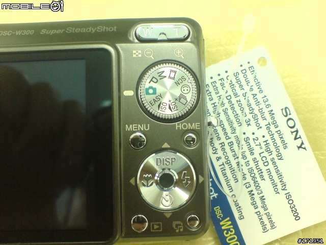SONY W300 中午不休息~~很累的開箱!!圖更新囉