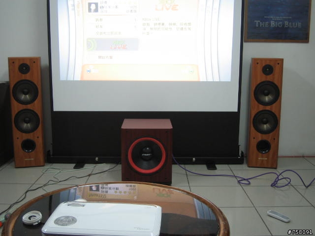我的XBOX360搭配奧圖瑪HD65投影機敗家歷程(多圖喔)
