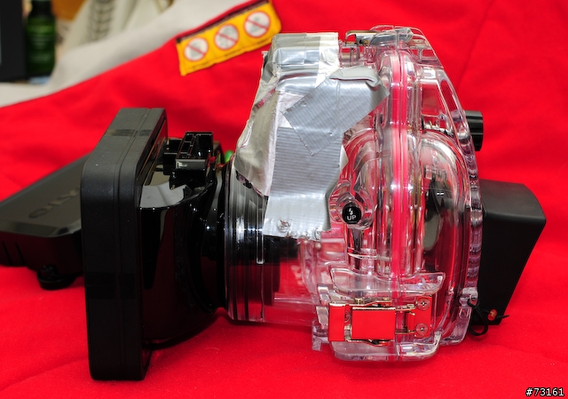 防水盒Housing分享,Olympus SP-550 專用 PT-037 Housing + Sea&Sea YS-110水閃