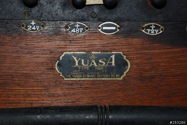 古董YUASA(湯淺)蓄電池