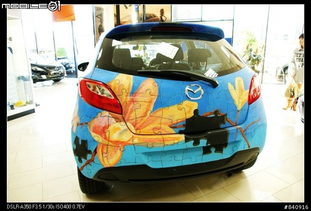 {開箱文}分享New Mazda2~ 換新車牌啦!