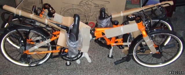 幫忙敗了兩部Dahon SP16 芒果黃......
