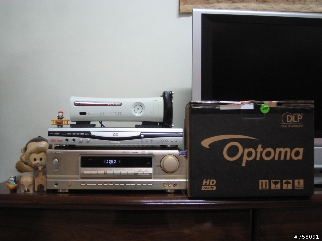 我的XBOX360搭配奧圖瑪HD65投影機敗家歷程(多圖喔)