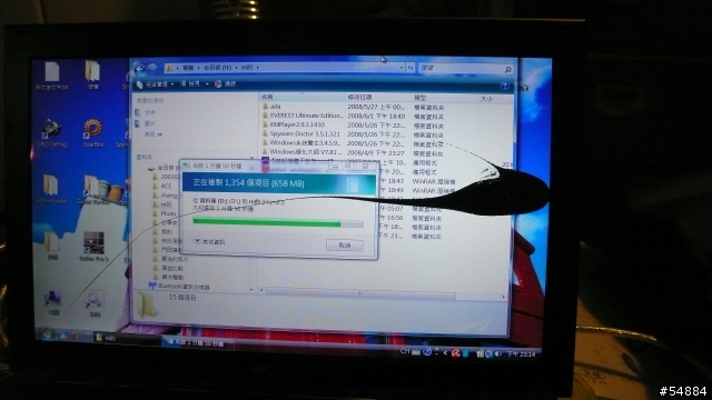 傻眼,TZ的液晶爆漿了