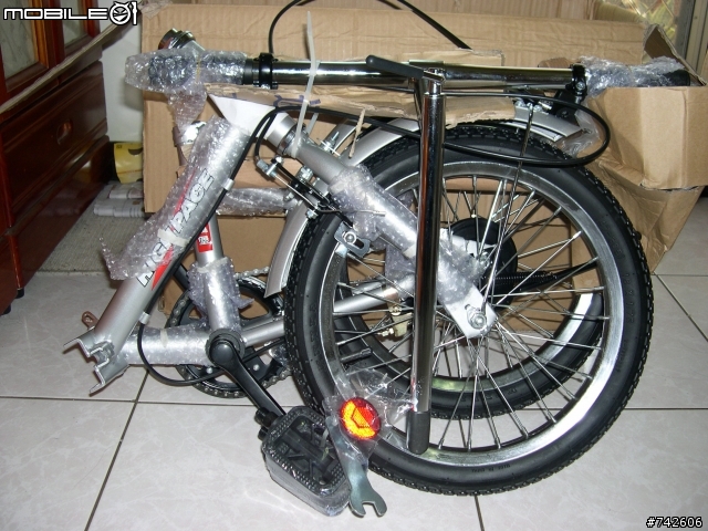 不專業之 丹丹漢堡 HIGH PACE 16"摺疊腳踏車 開箱文