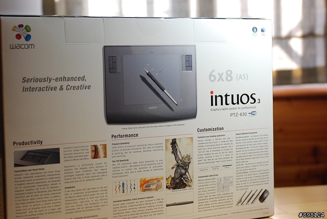 天馬行空的數位化神器!! Wacom intuos3 6x8 數位繪圖板