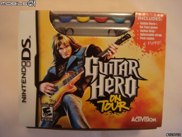 「開箱」第一次分享~NDSL Guitar Hero on tour