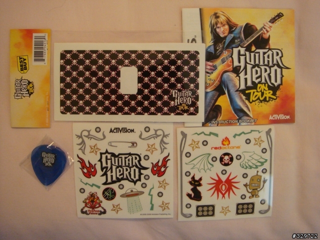 「開箱」第一次分享~NDSL Guitar Hero on tour