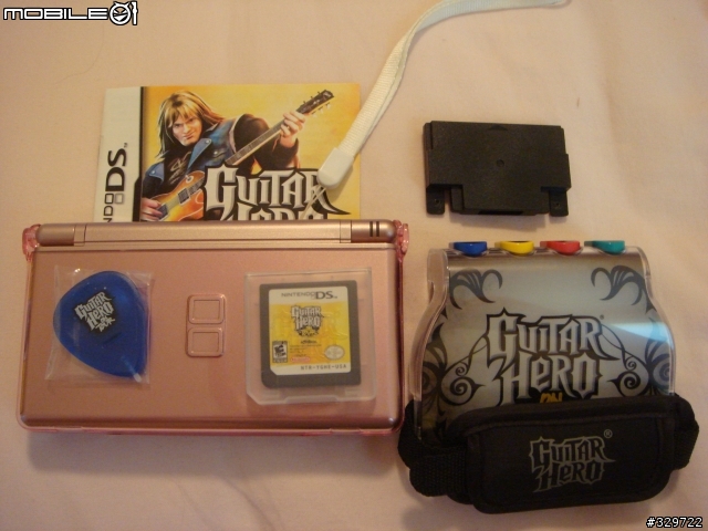 「開箱」第一次分享~NDSL Guitar Hero on tour