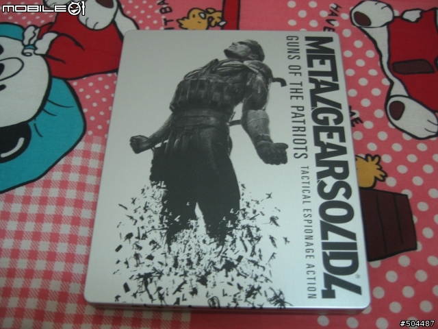 PS3-MGS4愛國者之槍(日版特別版)簡易開盒心得(圖多,極微雷慎入)
