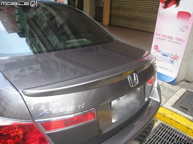 HONDA ACCORD 8th 3.5L 黑鈦銀 開箱文