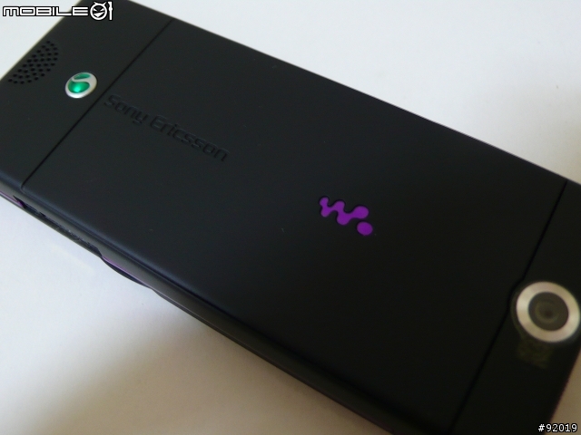 sony ericsson w350i 黑紫色簡單開箱與感想