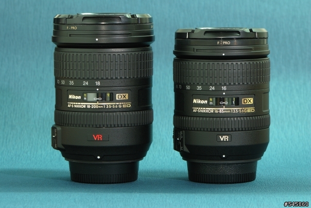 Nikon 16-85mm VR與Nikon 18-200mm VR拍攝圖檔比較(圖多...)