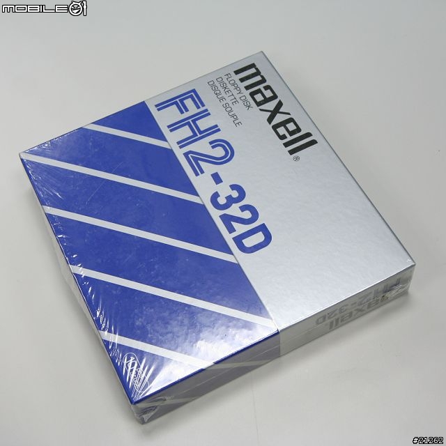 遲來的新品開箱文 - 八英吋軟式磁碟片
