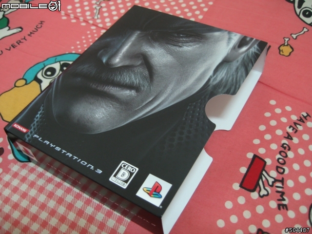 PS3-MGS4愛國者之槍(日版特別版)簡易開盒心得(圖多,極微雷慎入)