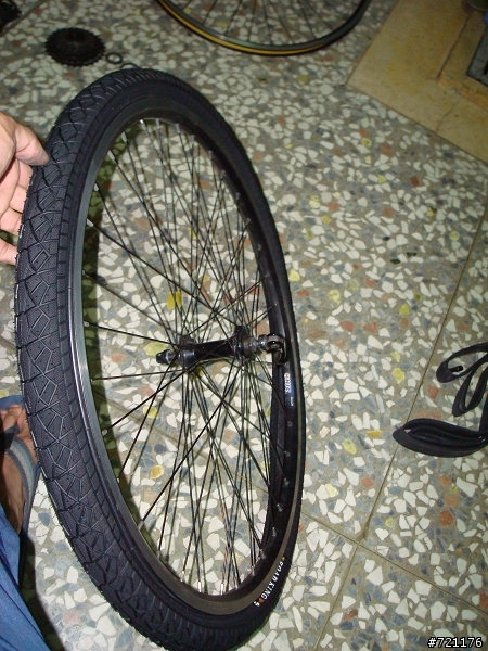 就是愛DIY-卡踏車換胎.龍頭握把.變速升級