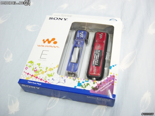 《開箱分享》Sony Walkman 數位隨身聽 NWD-E025F(2GB)
