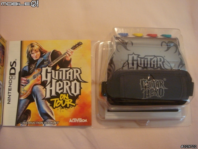 「開箱」第一次分享~NDSL Guitar Hero on tour