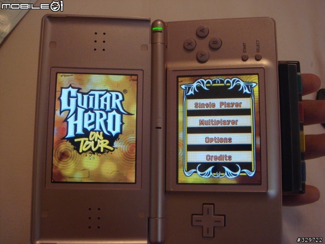 「開箱」第一次分享~NDSL Guitar Hero on tour