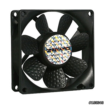 機殼風扇震動噪音的救星 zaward Golf 南實高爾夫風扇 12CM (其實有用的是橡膠拉釘)