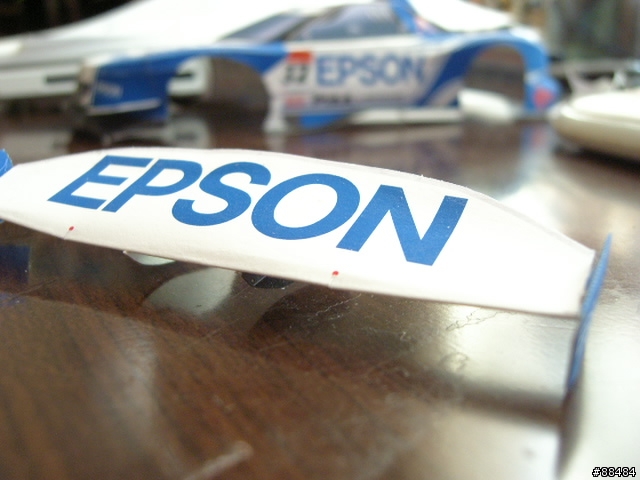 EPSON Nakajima Racing EPSON NSX賽車紙模型