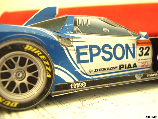 EPSON Nakajima Racing EPSON NSX賽車紙模型