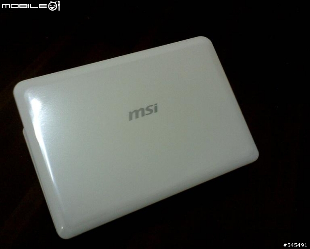 MSI-u100 白色簡易支開箱文