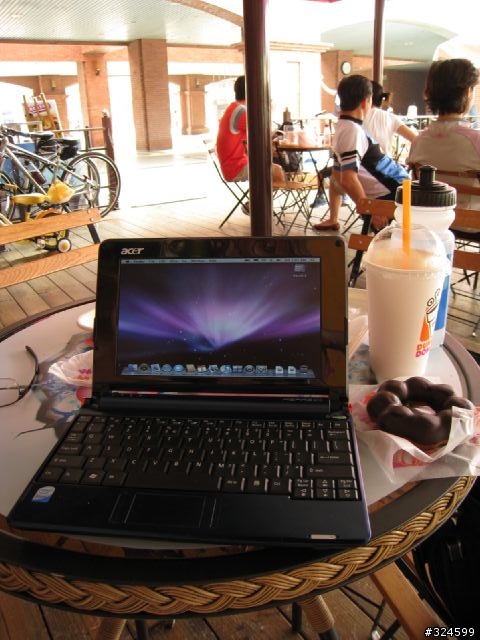 Aspire one + 單車 + OS X