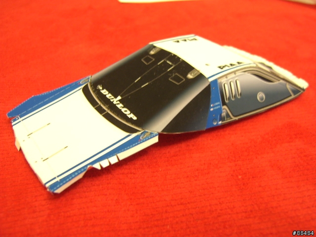 EPSON Nakajima Racing EPSON NSX賽車紙模型