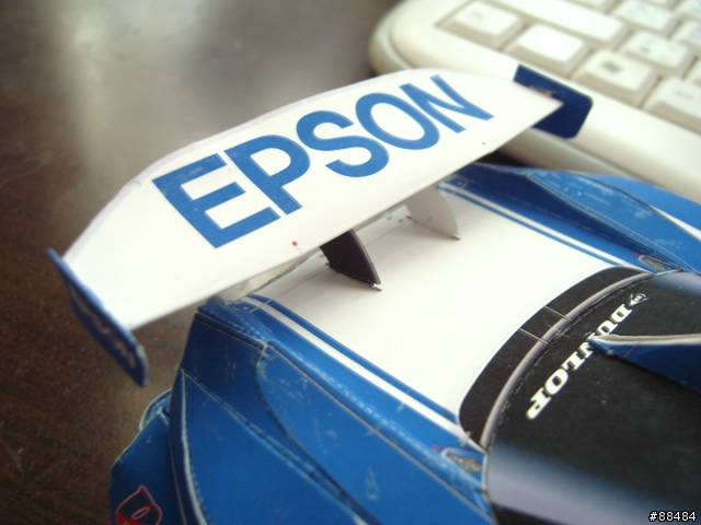 EPSON Nakajima Racing EPSON NSX賽車紙模型