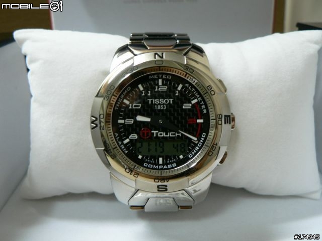 新玩具入手.....Tissot T-TOUCH Polished Titanium!!