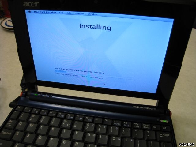 Aspire one + 單車 + OS X