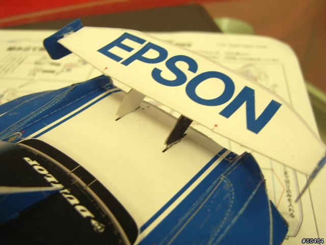 EPSON Nakajima Racing EPSON NSX賽車紙模型