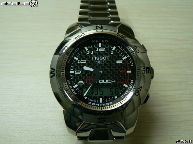 新玩具入手.....Tissot T-TOUCH Polished Titanium!!