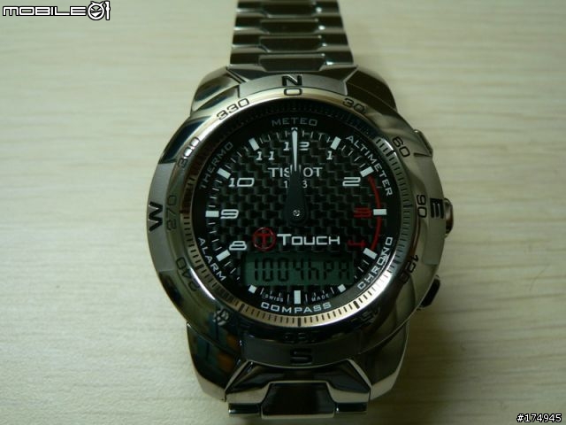 新玩具入手.....Tissot T-TOUCH Polished Titanium!!