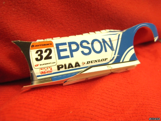 EPSON Nakajima Racing EPSON NSX賽車紙模型