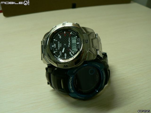 新玩具入手.....Tissot T-TOUCH Polished Titanium!!