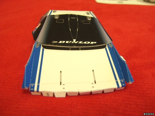 EPSON Nakajima Racing EPSON NSX賽車紙模型