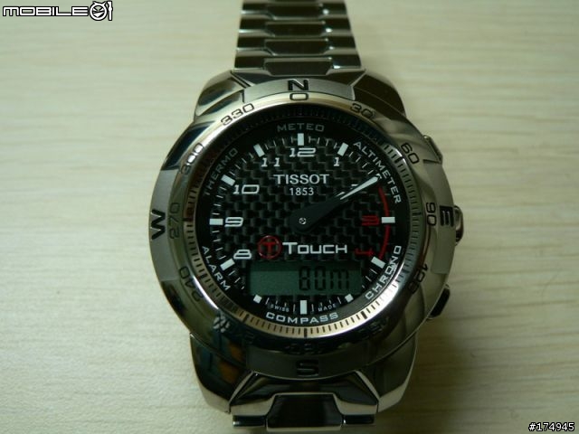 新玩具入手.....Tissot T-TOUCH Polished Titanium!!