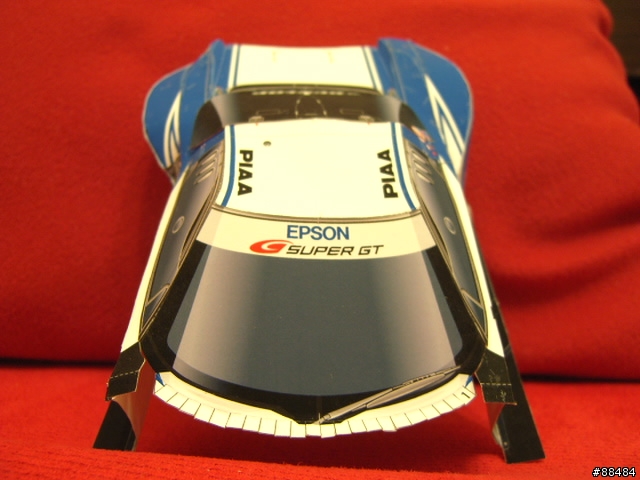 EPSON Nakajima Racing EPSON NSX賽車紙模型