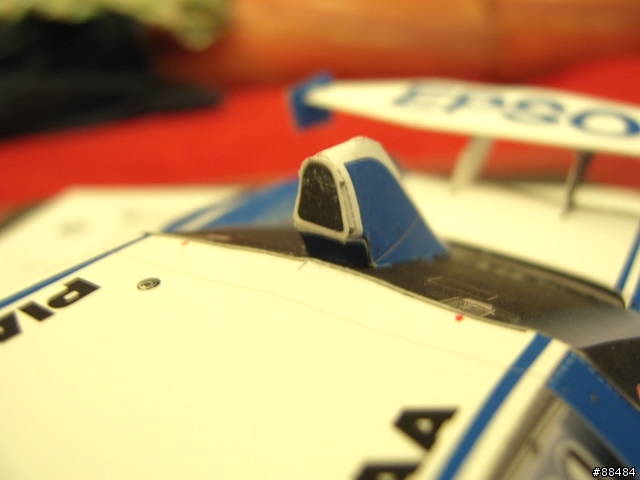 EPSON Nakajima Racing EPSON NSX賽車紙模型