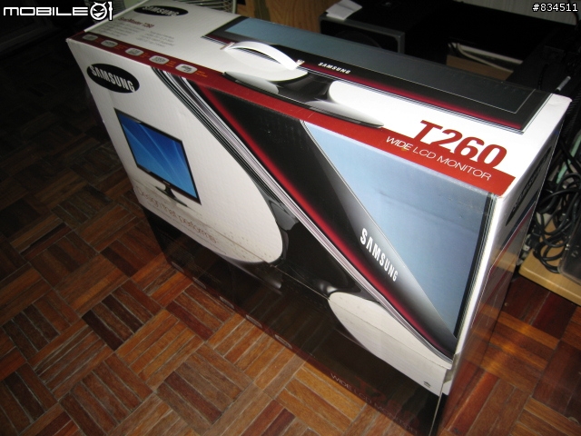 [超不專業開箱報告〕SAMSUNG三星 T260_26吋電腦寬螢幕顯示器(不定期更新)