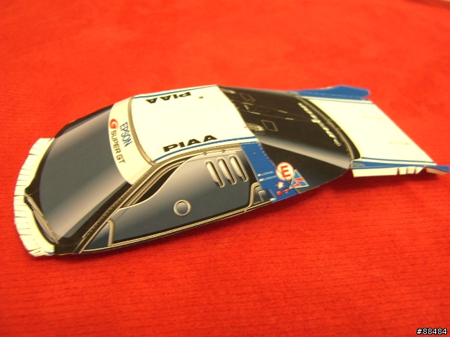 EPSON Nakajima Racing EPSON NSX賽車紙模型