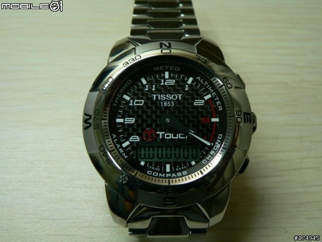 新玩具入手.....Tissot T-TOUCH Polished Titanium!!